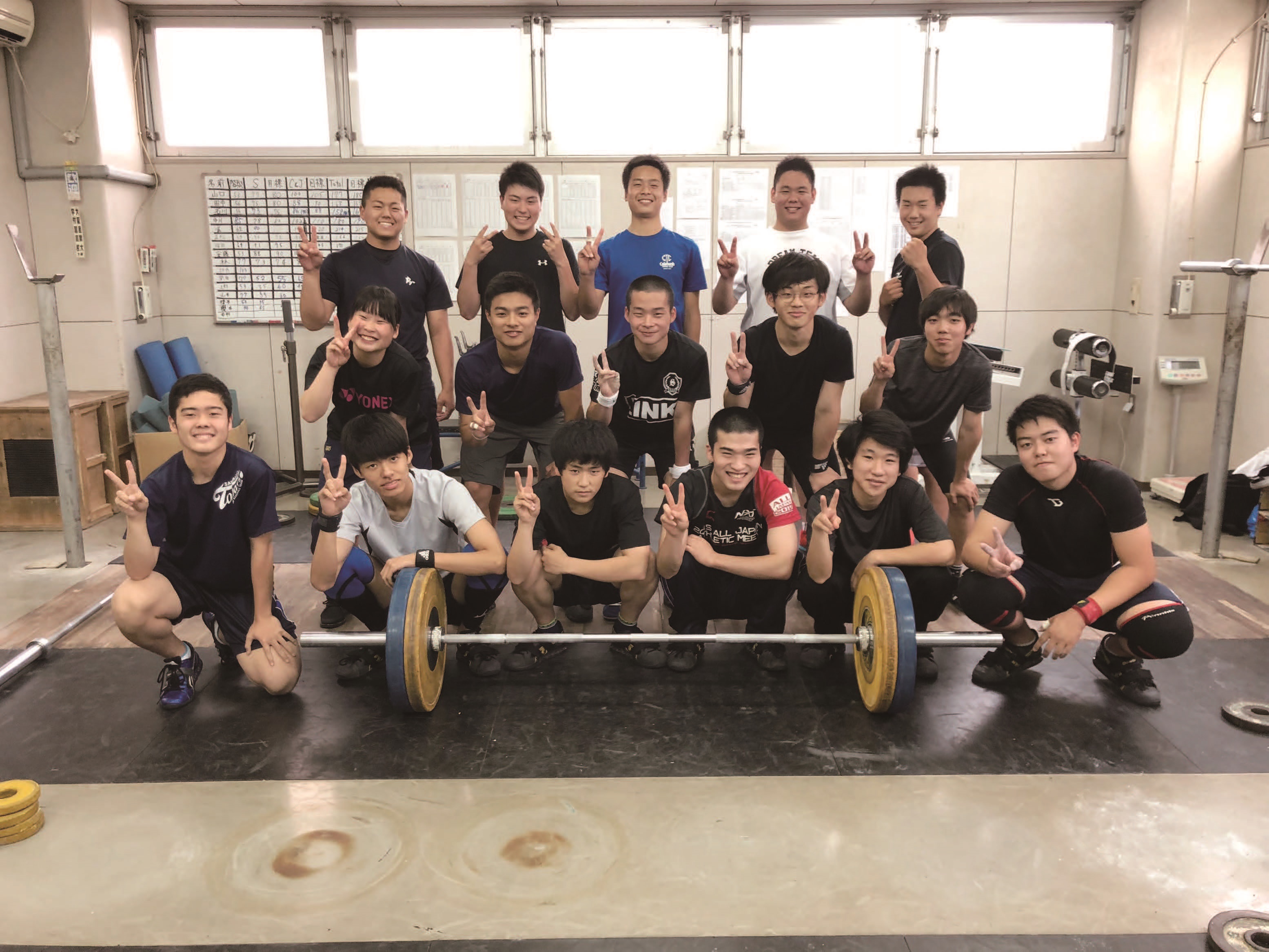 ウエイトリフティング部 大阪産業大学附属高等学校